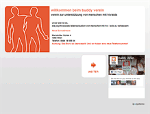 Tablet Screenshot of buddy-verein.org